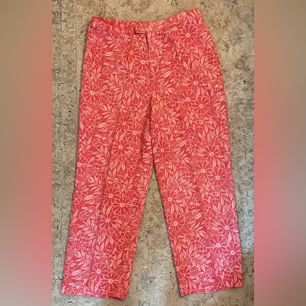 Tommy Bahama Kimono Pants 100% Silk